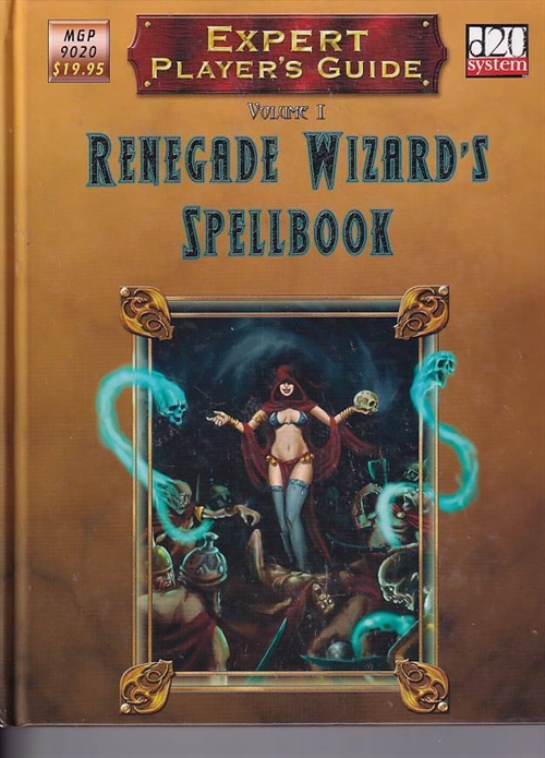 Dungeons & Dragons 3.5 - Renegade Wizards spellbook (Genbrug)